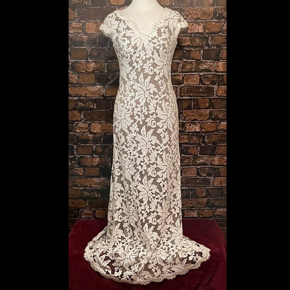 Tadashi Shoji Dogry Lace Gown